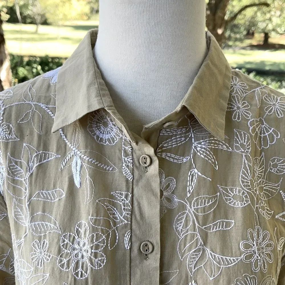 Gretchen Scott Design Embroidered Tunic - Picture 2 of 5
